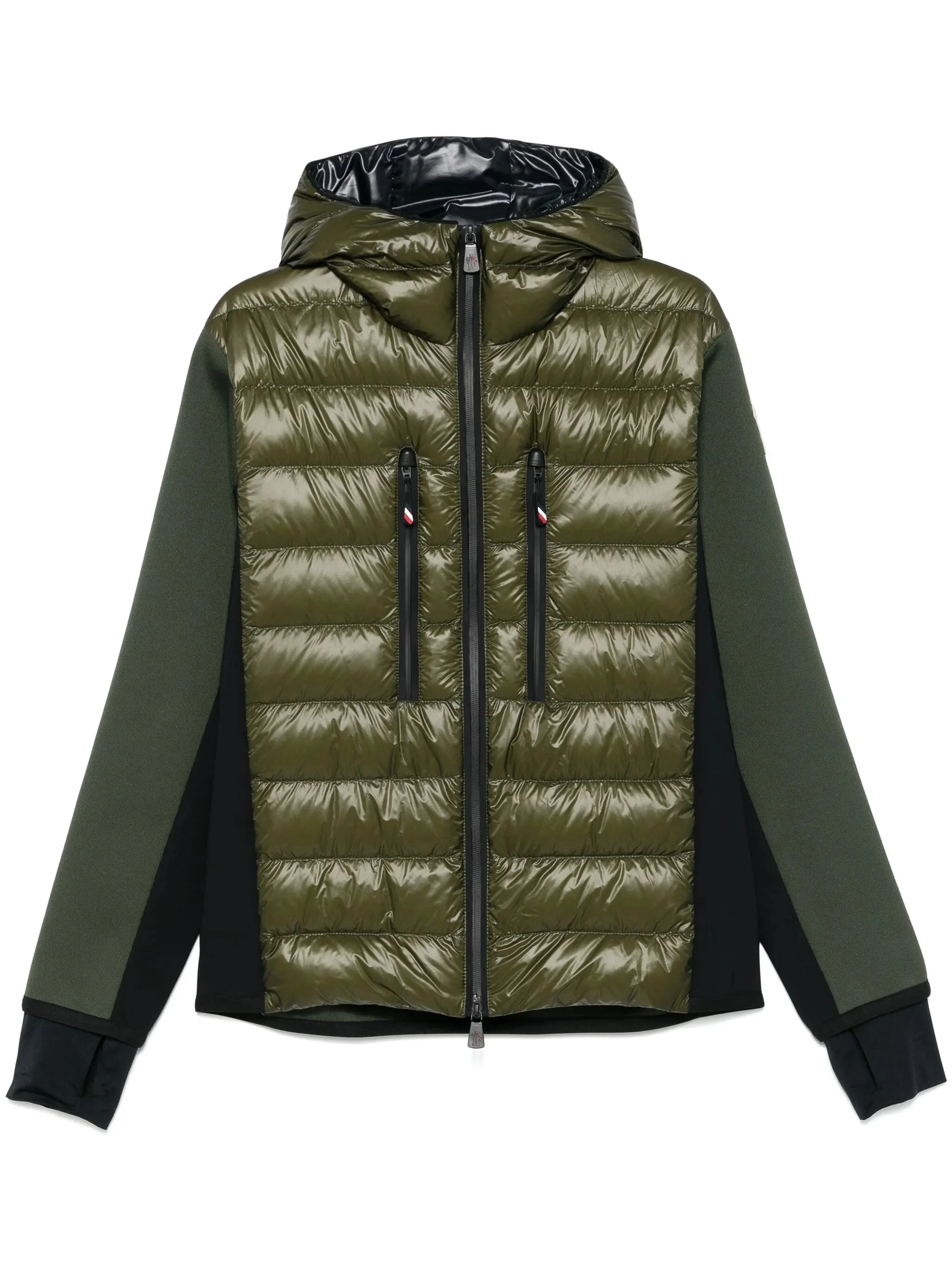 panelled down jacket - 1