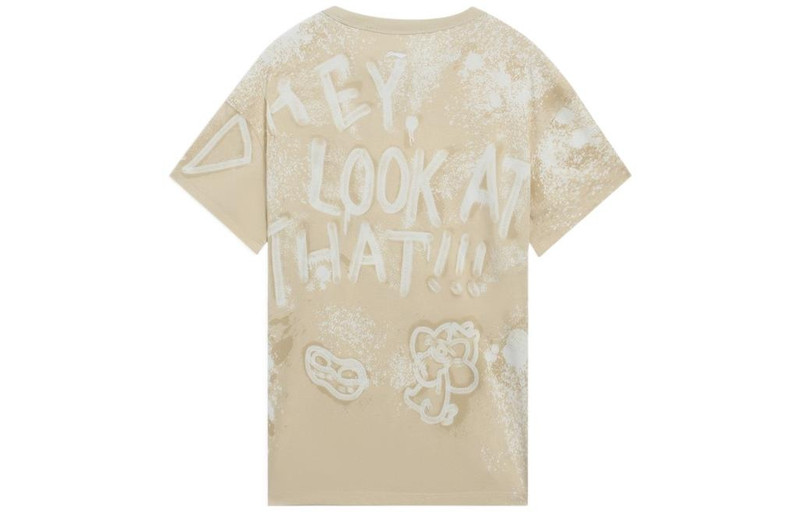 Li-Ning Li-Ning x Disney Donald Duck Graphic T-shirt 'Khaki' AHSS273-1 outlook