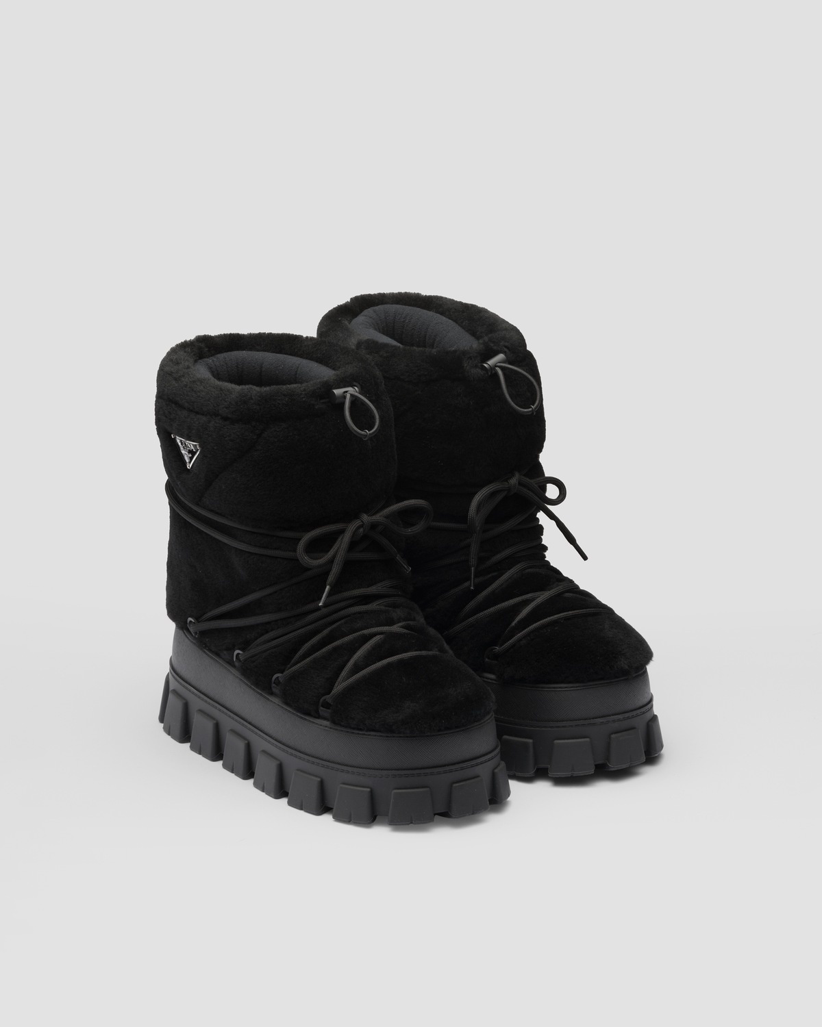 Shearling après ski booties - 2