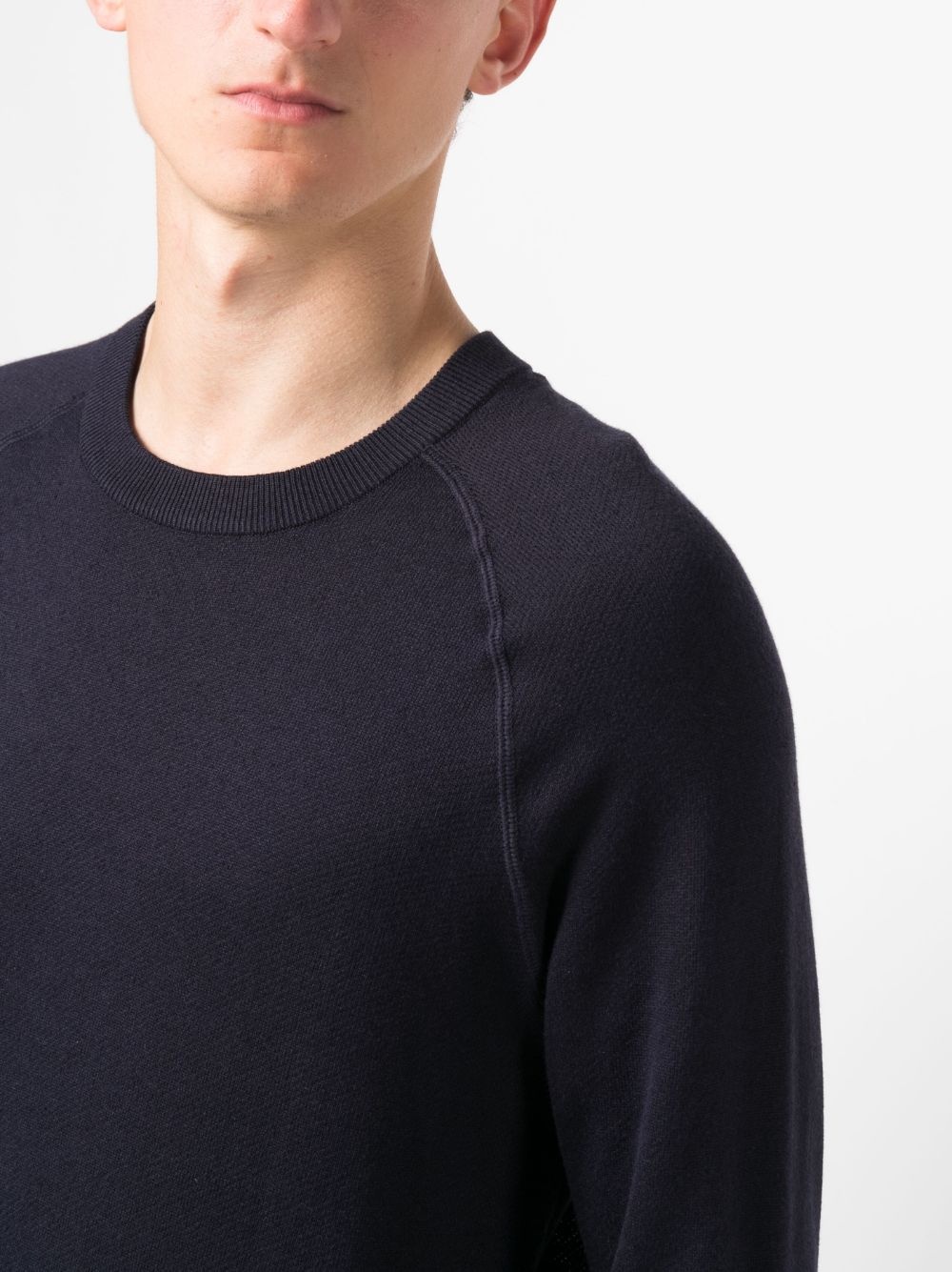 Thomaso logo-intarsia knitted jumper - 5