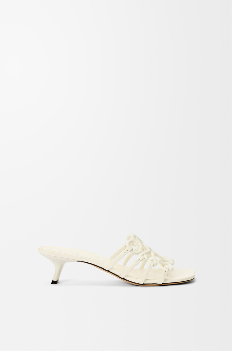 Petal Anagram slide in soft calfskin - 1
