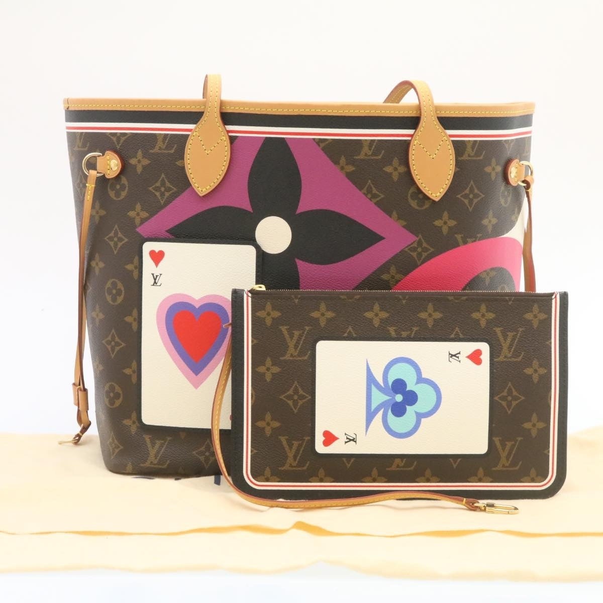 LOUIS VUITTON Monogram Game On Neverfull MM Tote Bag M57452 - 11