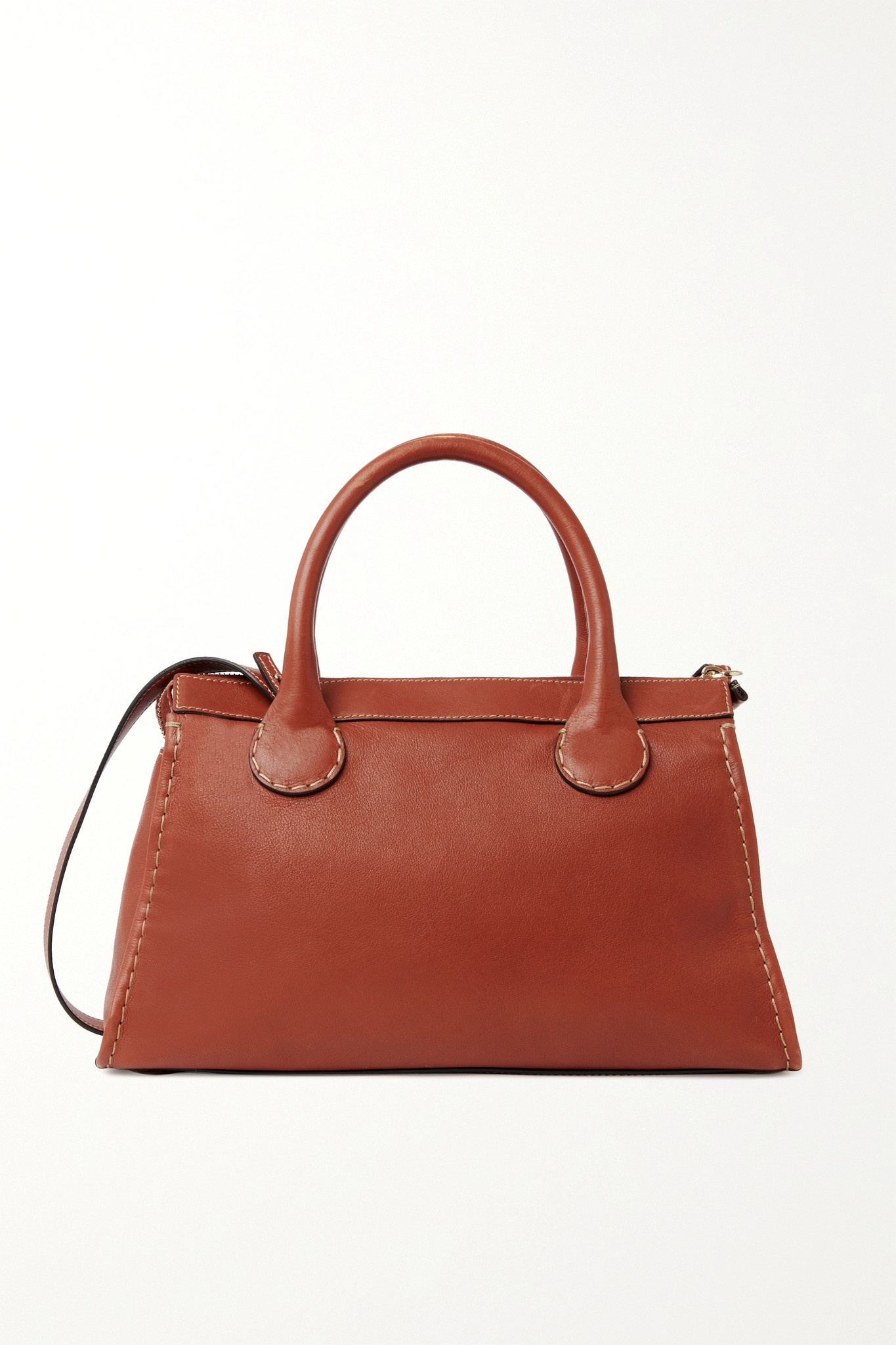 Edith medium leather tote - 3