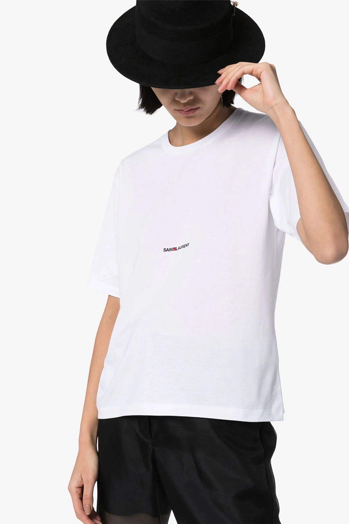 'Saint Laurent Rive gauche' T-shirt - 2