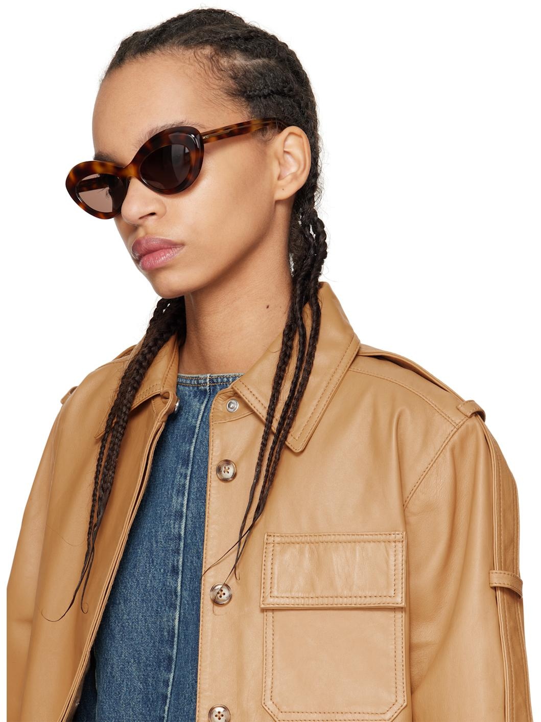 Brown Oliver Peoples Edition 1968C Sunglasses - 4