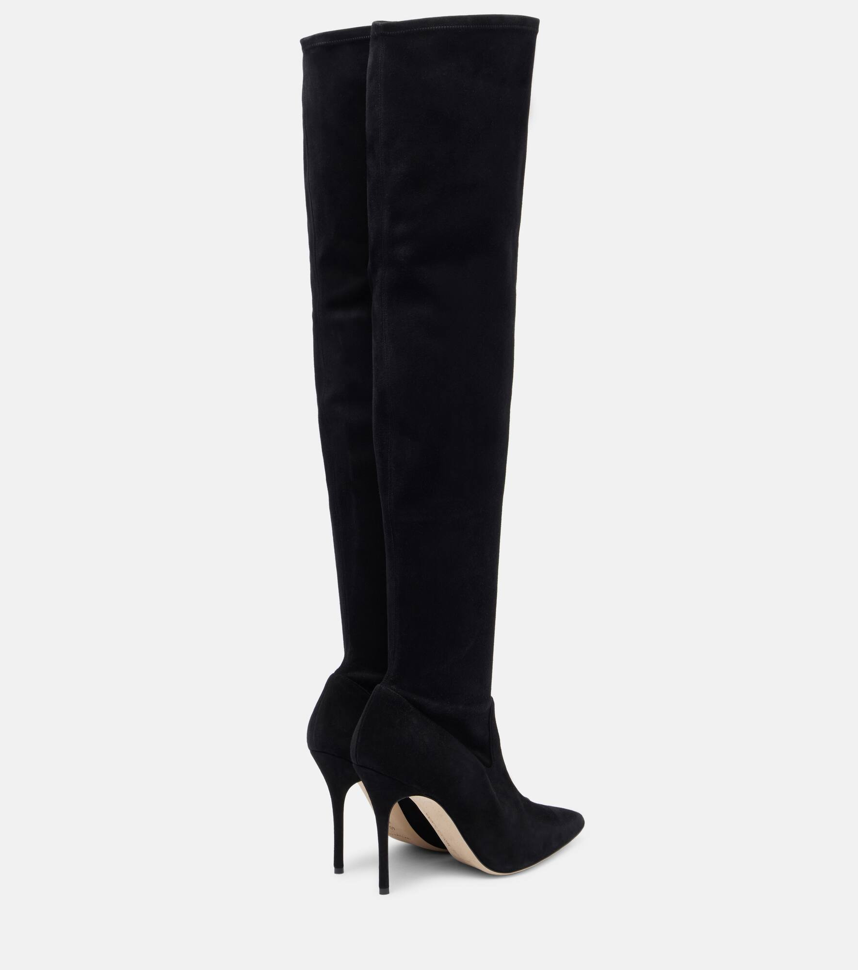 Pascalarehi 105 suede over-the-knee boots - 2