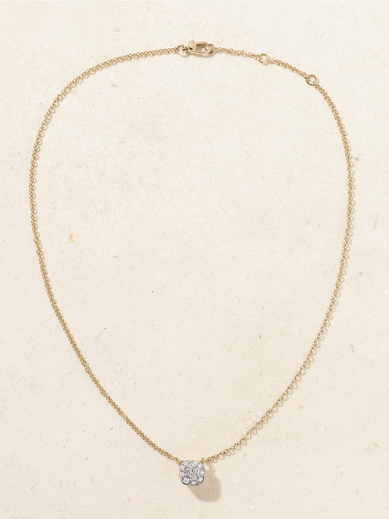 Nudo 18-karat Gold And White Gold Diamond Necklace - 4