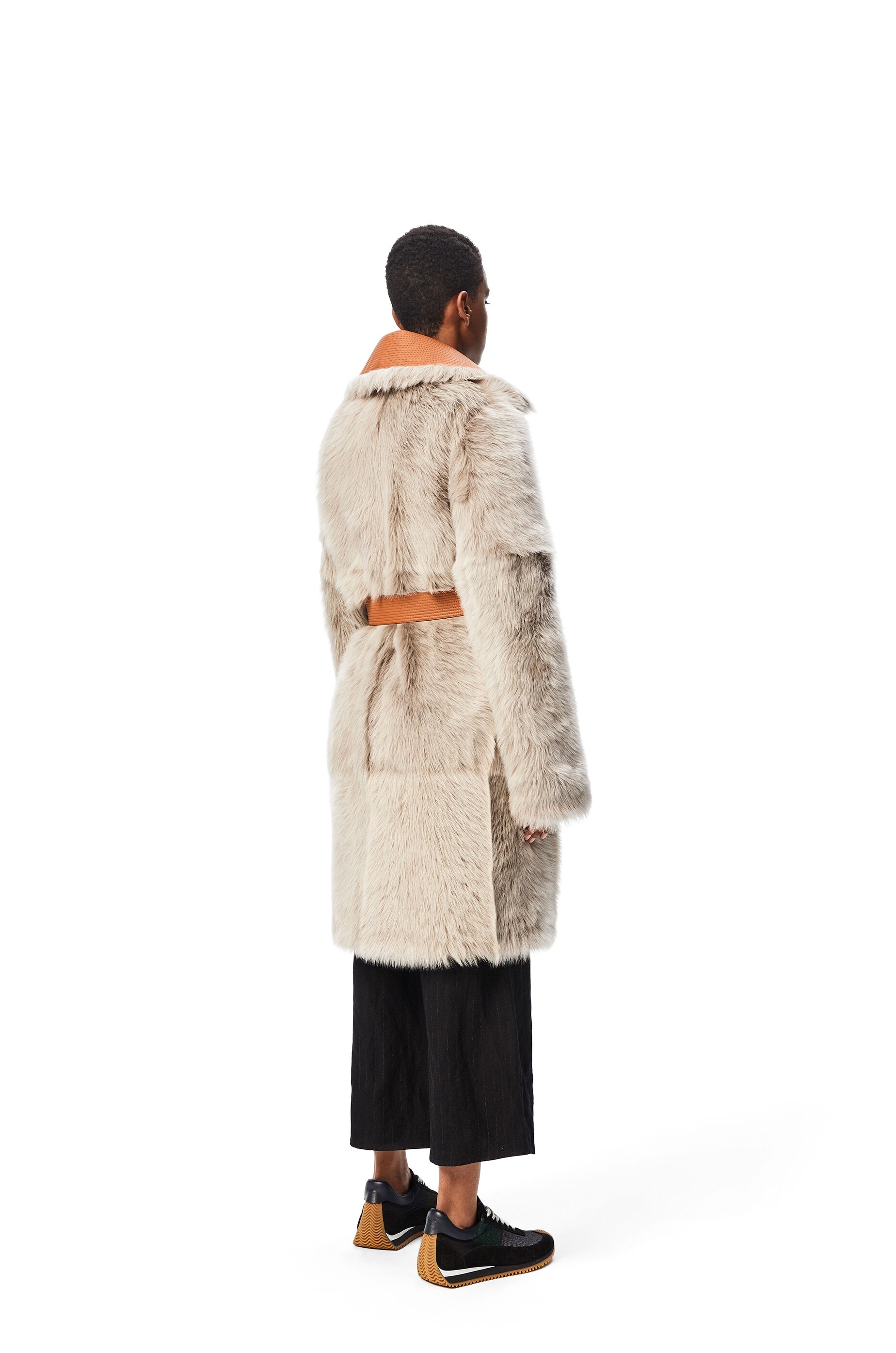 Coat in shearling - 4