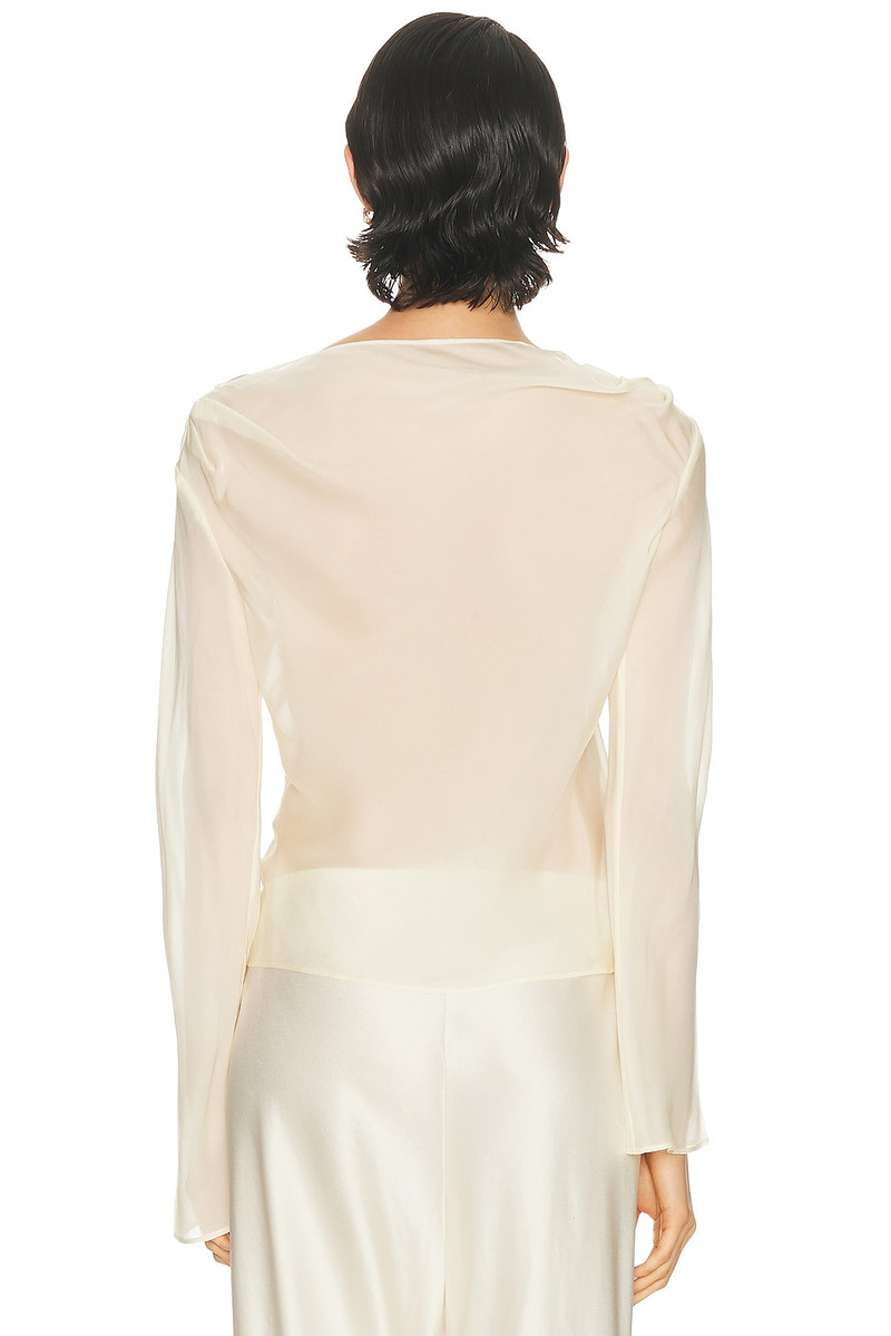 Strobe Long Sleeve Cowl Top 3