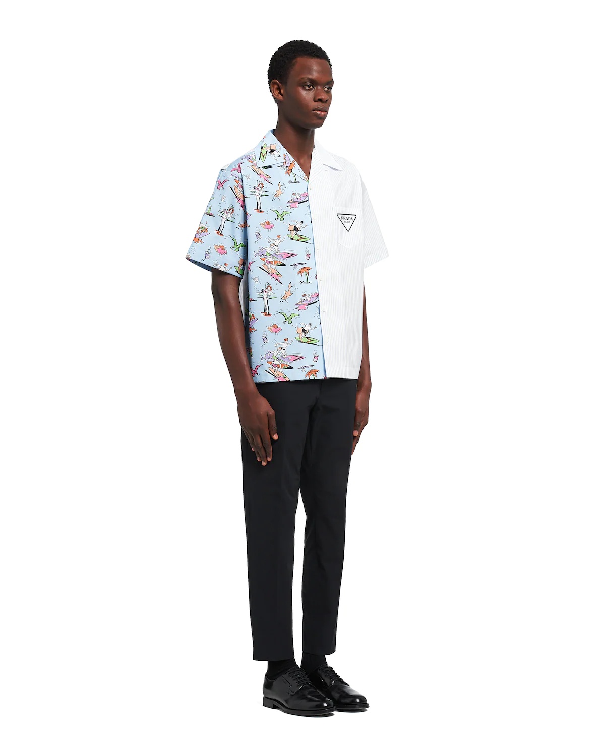 Double Match poplin shirt - 3