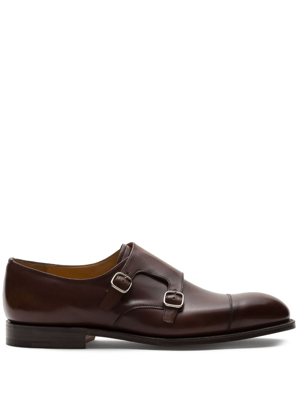 Cowes leather monk shoes - 1