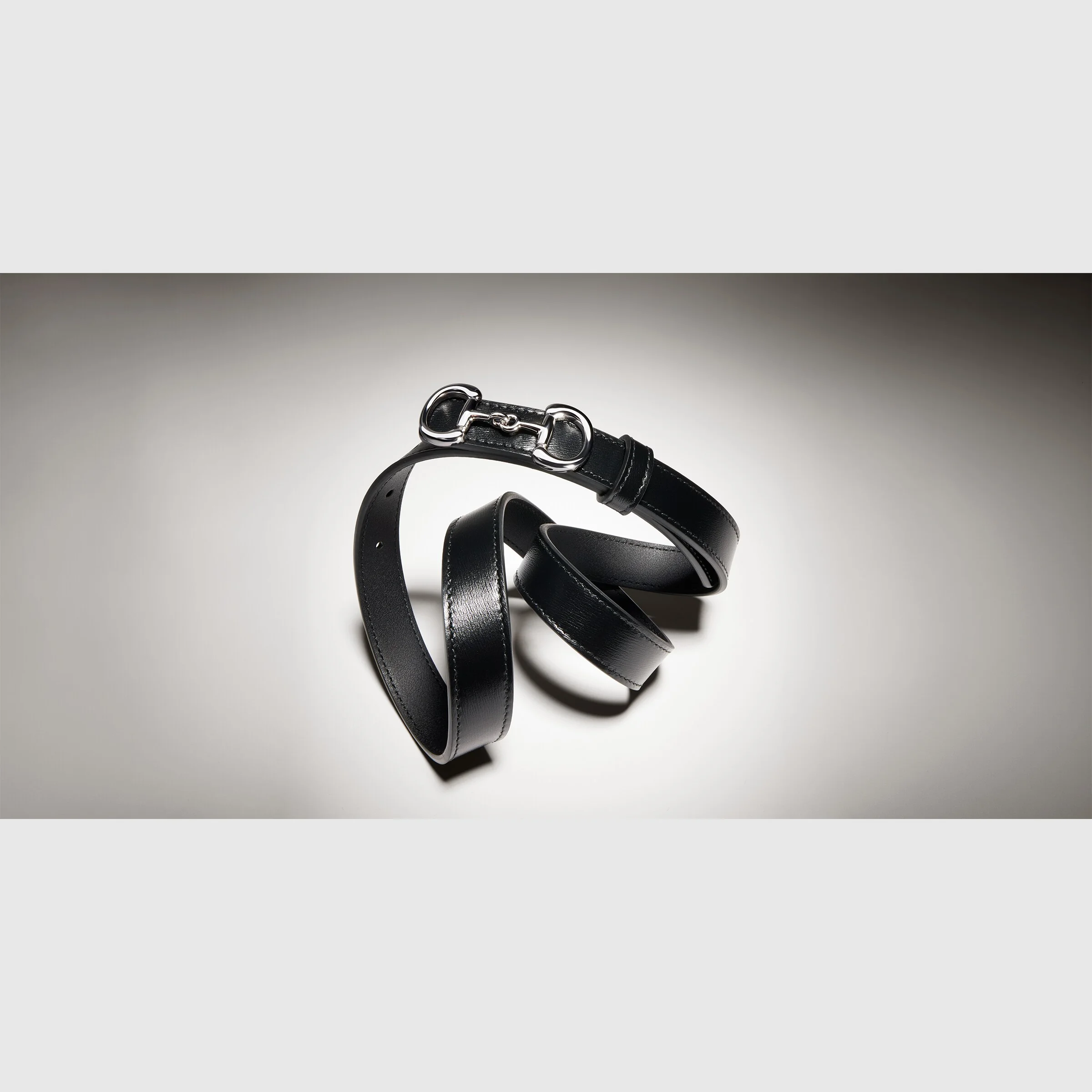 Thin belt with Horsebit buckle - 1