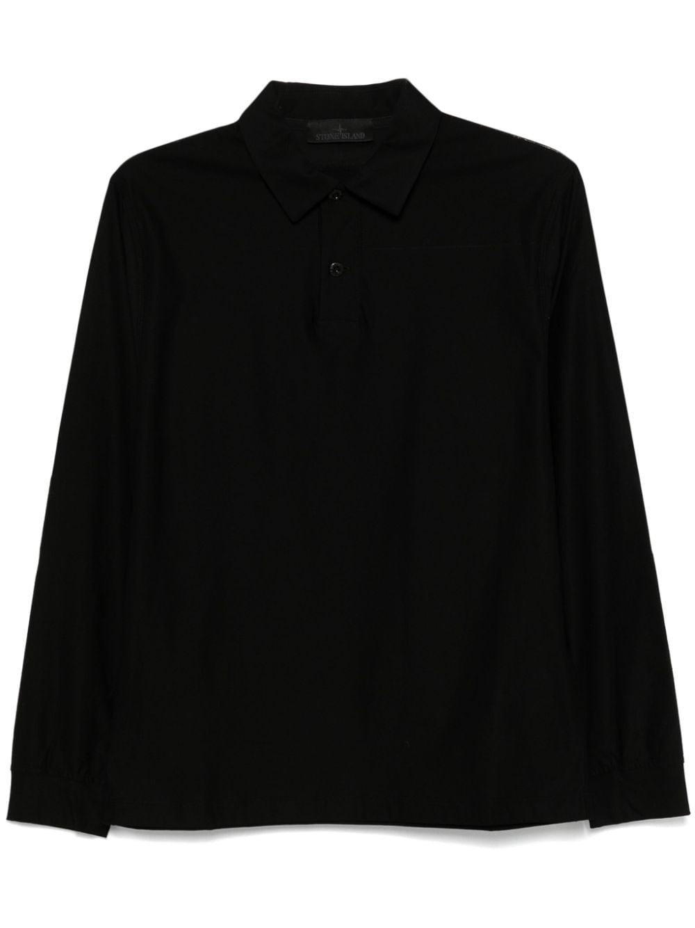 cotton jersey polo shirt - 1