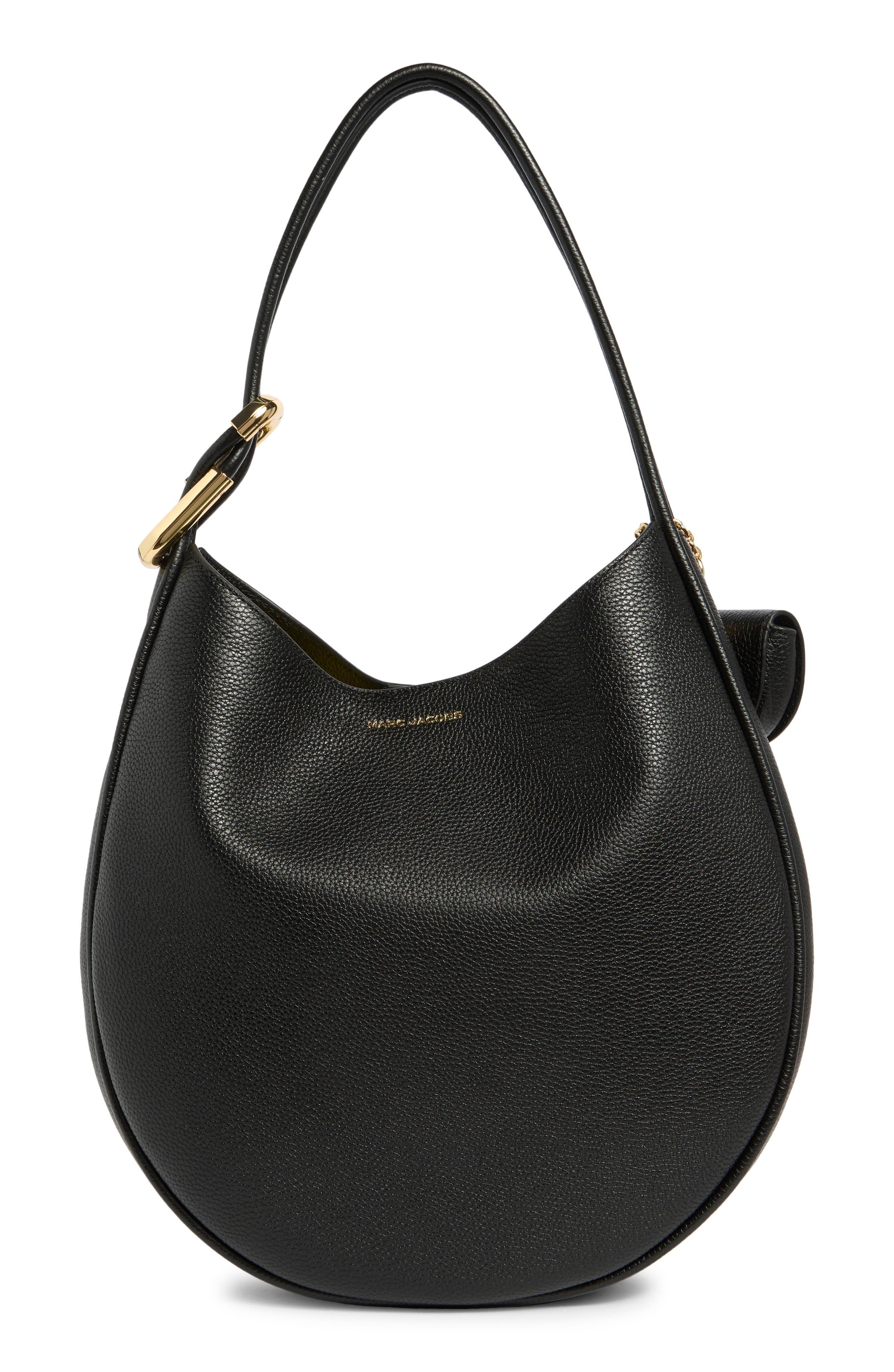 Marc Jacobs Large The Crescent Leather Shoulder Bag in Black at Nordstrom - 3