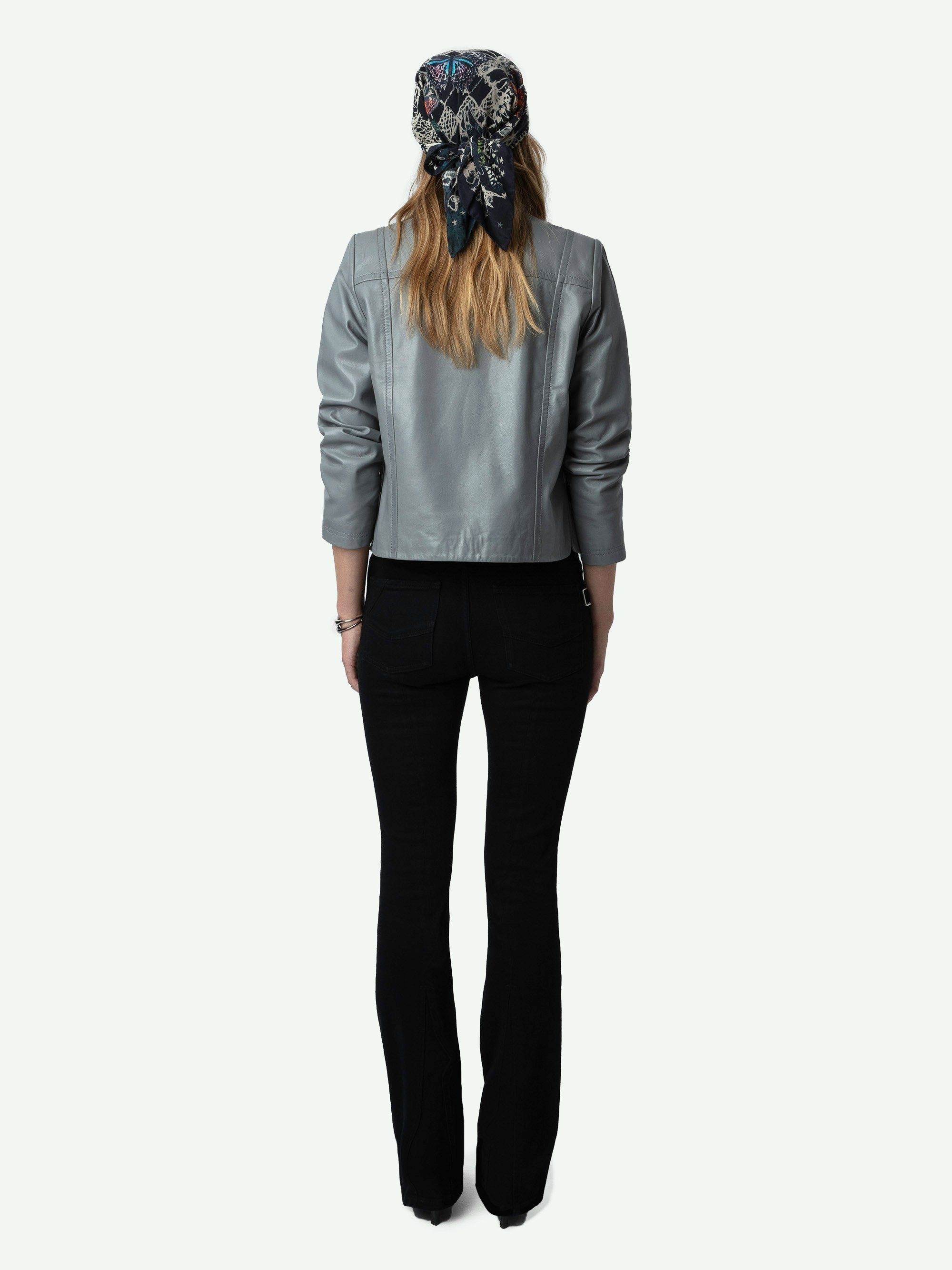 Litchi Leather Jacket - 3