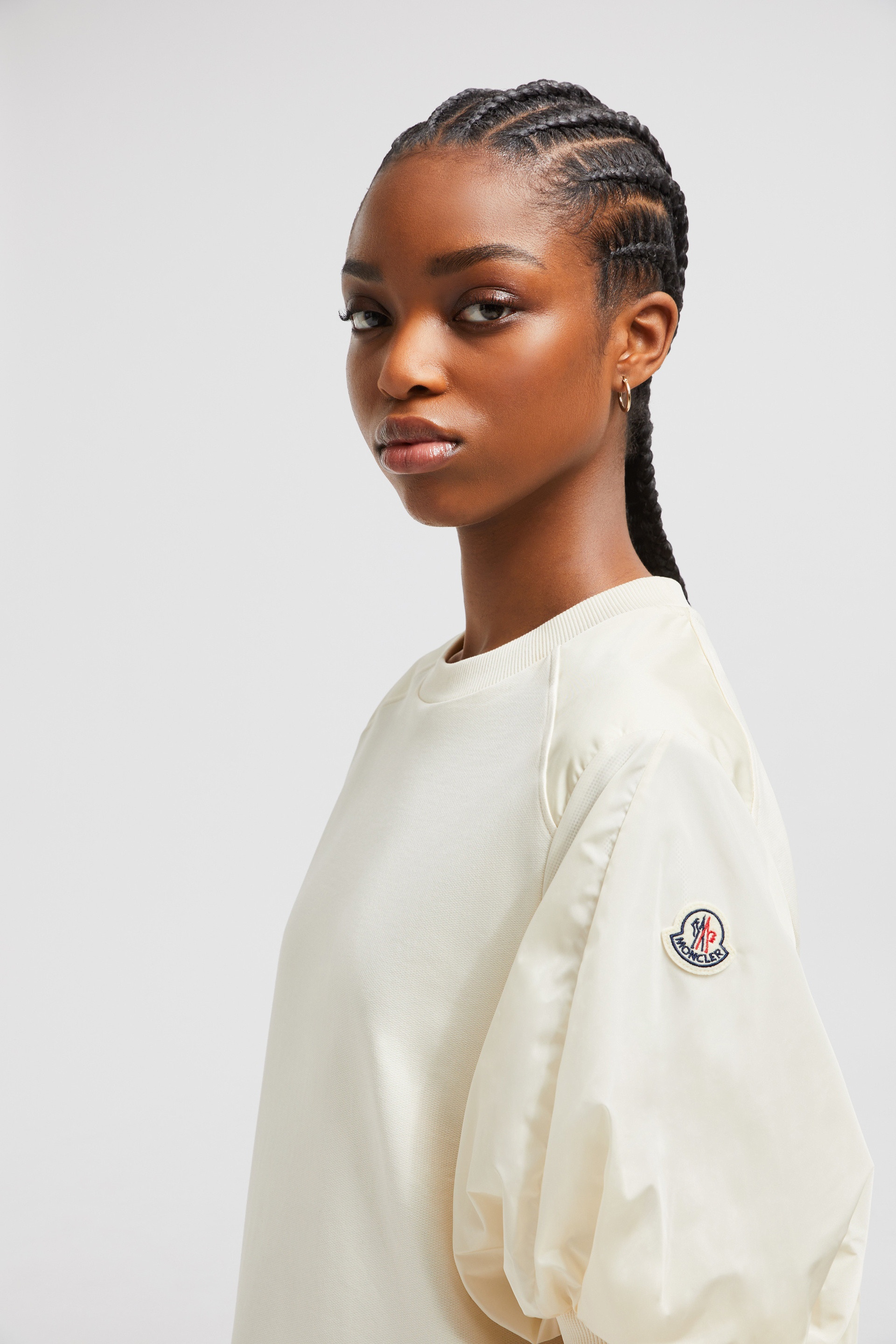 Puff Sleeve Cotton T-Shirt - 4