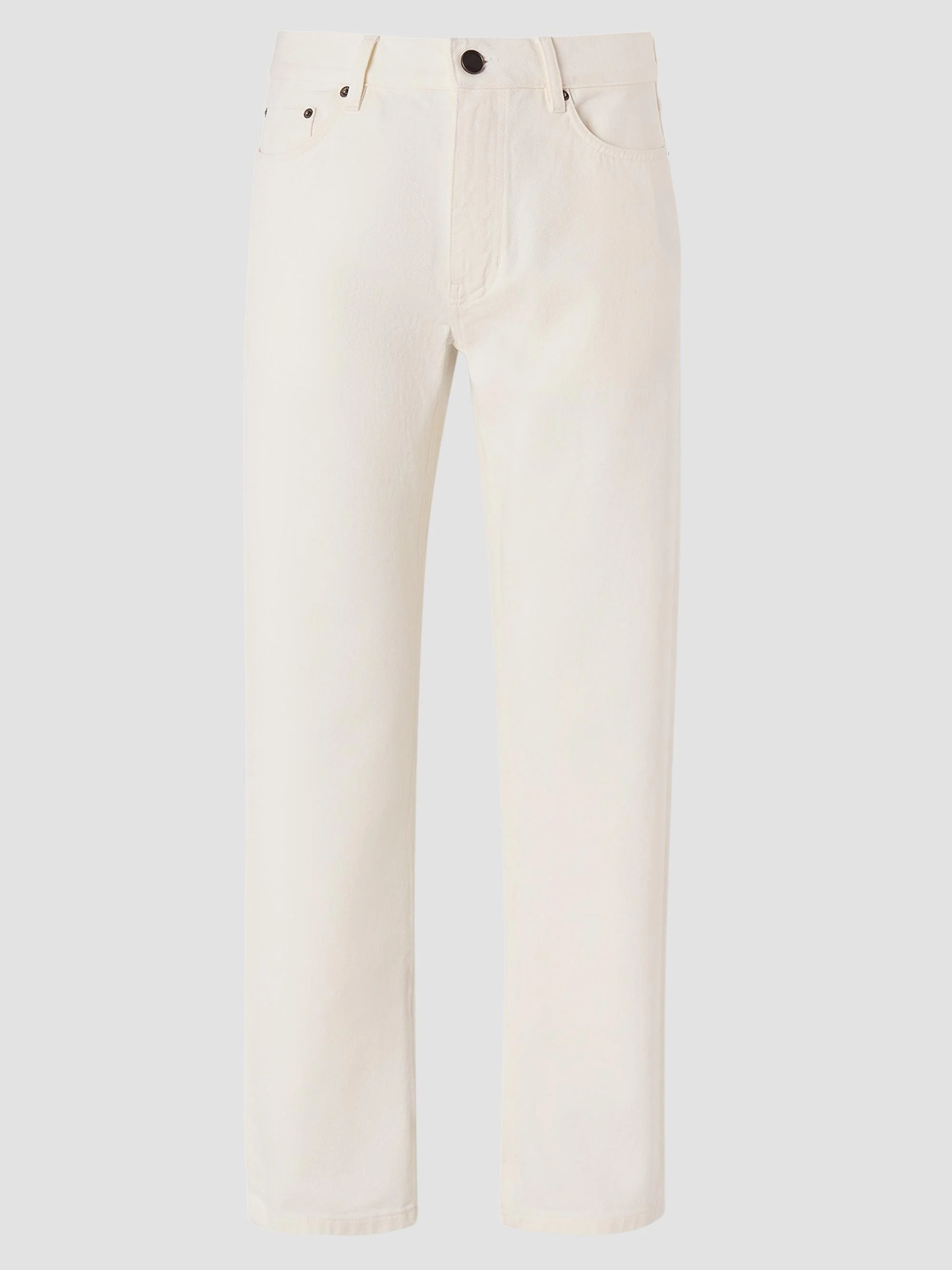Men's Cotton Roccia Jeans - White - 1