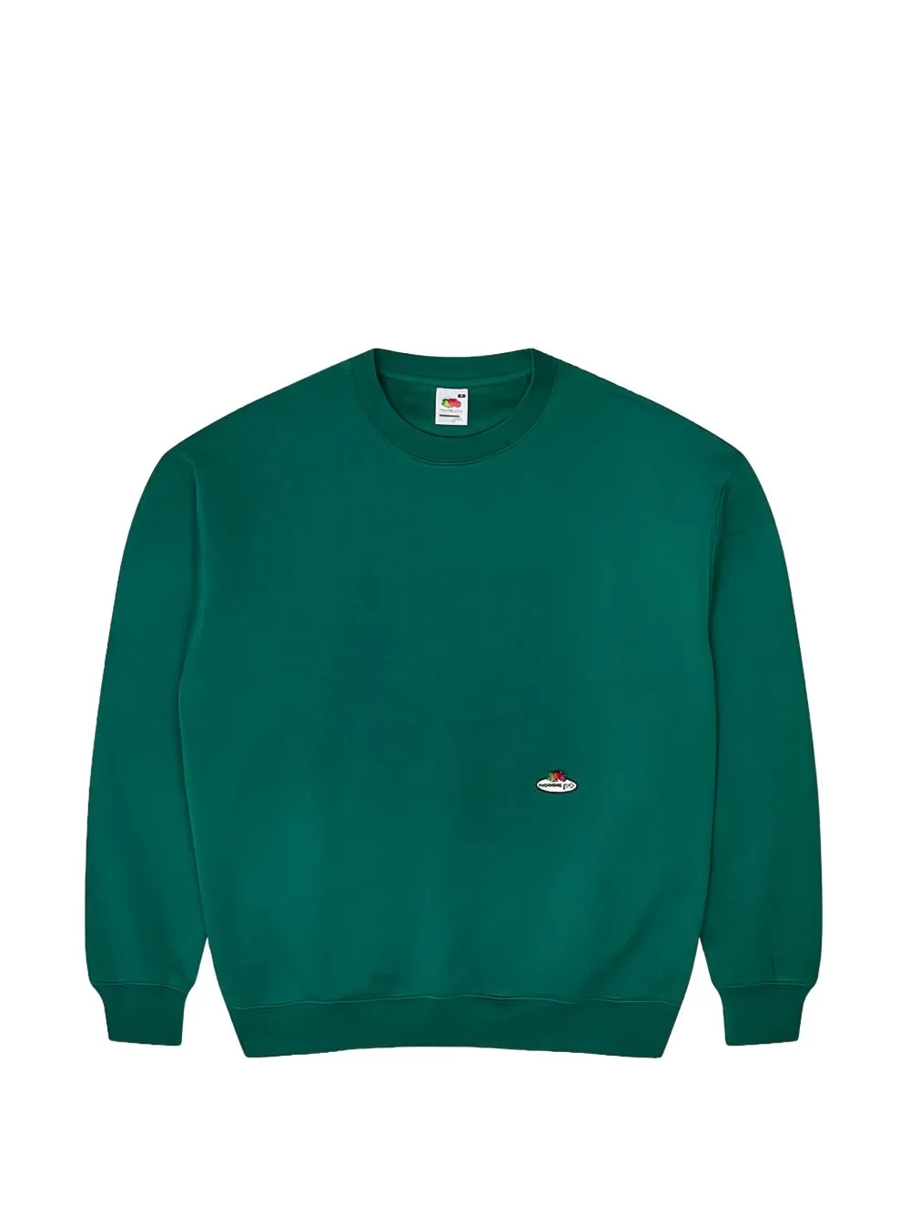 x Fruit Of The Loom logo-patch sweatshirt - 1