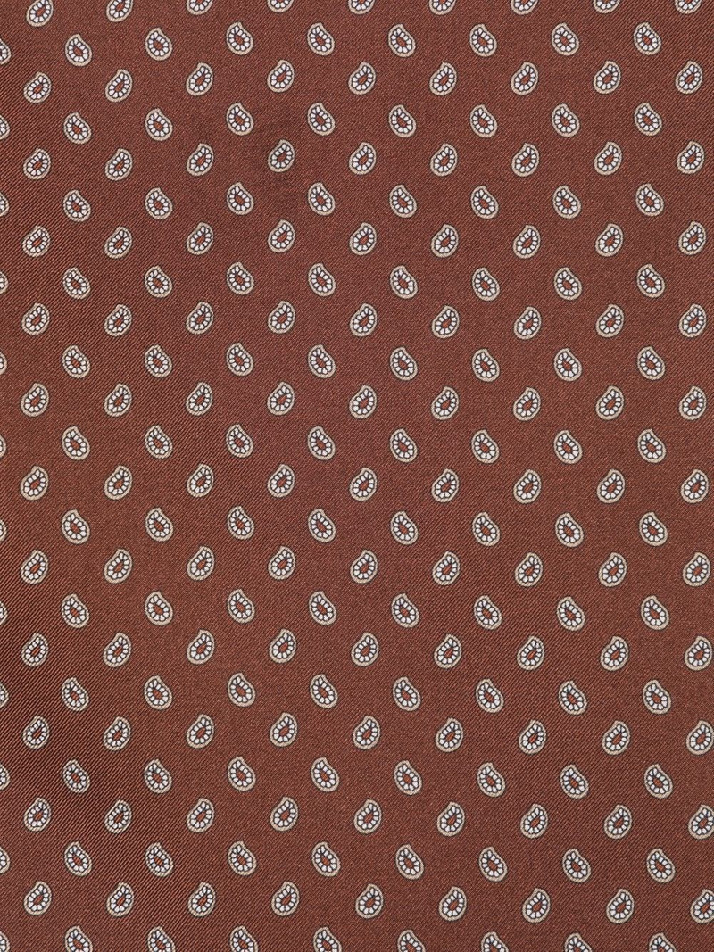 Brioni Pritned silk foulard outlook