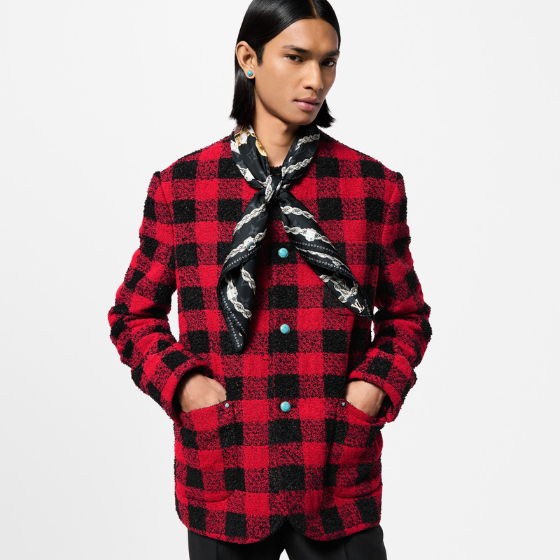 LV Dynasty Brooch Silk Square 4