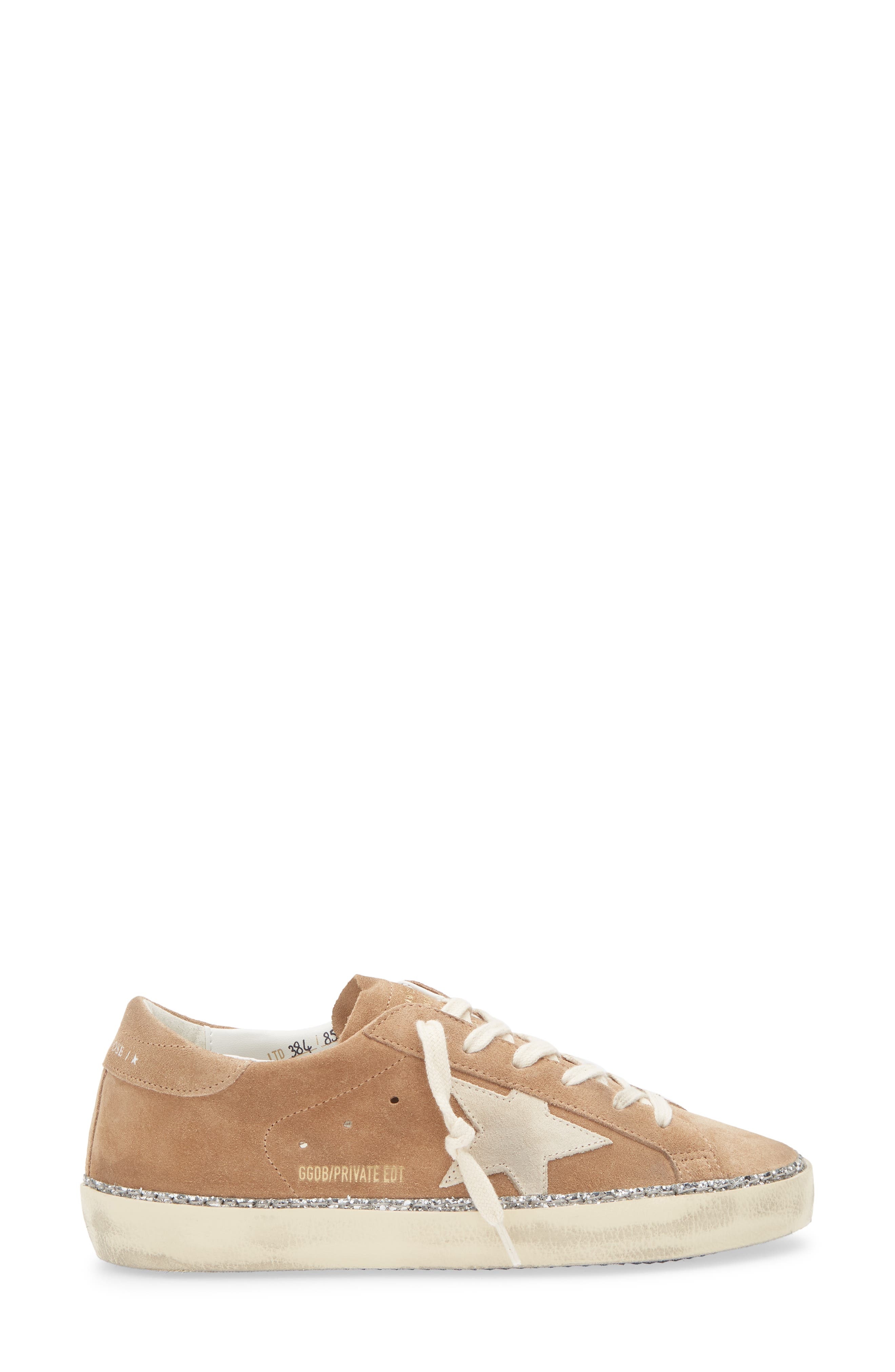 Golden Goose Super-Star Sneaker in Tabacco/Cream/Silver at Nordstrom - 3