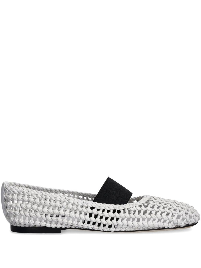 woven ballerina shoes 1