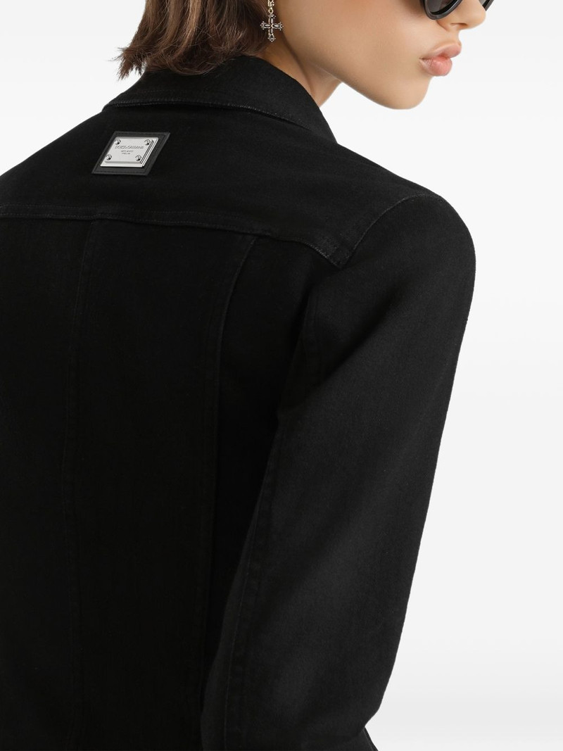 buttoned denim jacket 4