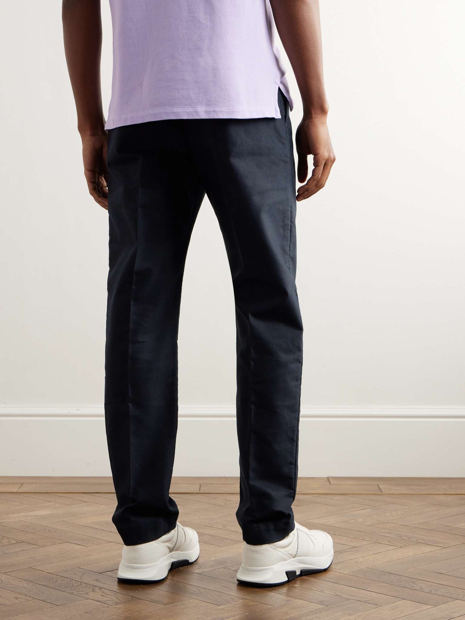 Straight-Leg Cotton Chinos - 4