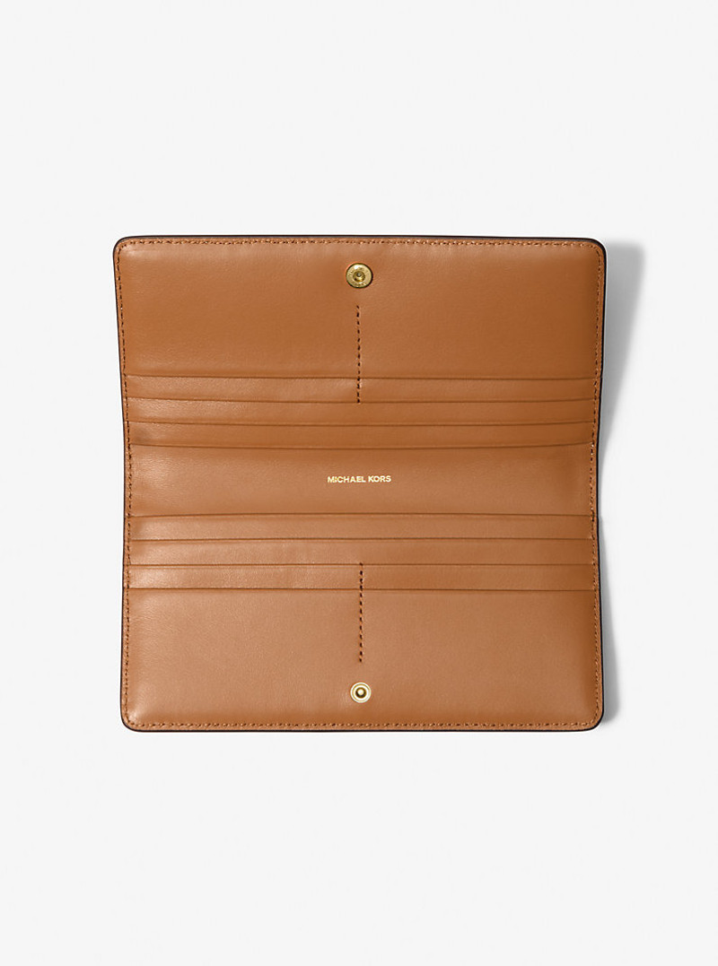 MICHAEL KORS Bryant Large Signature Logo Snap-Front Wallet outlook
