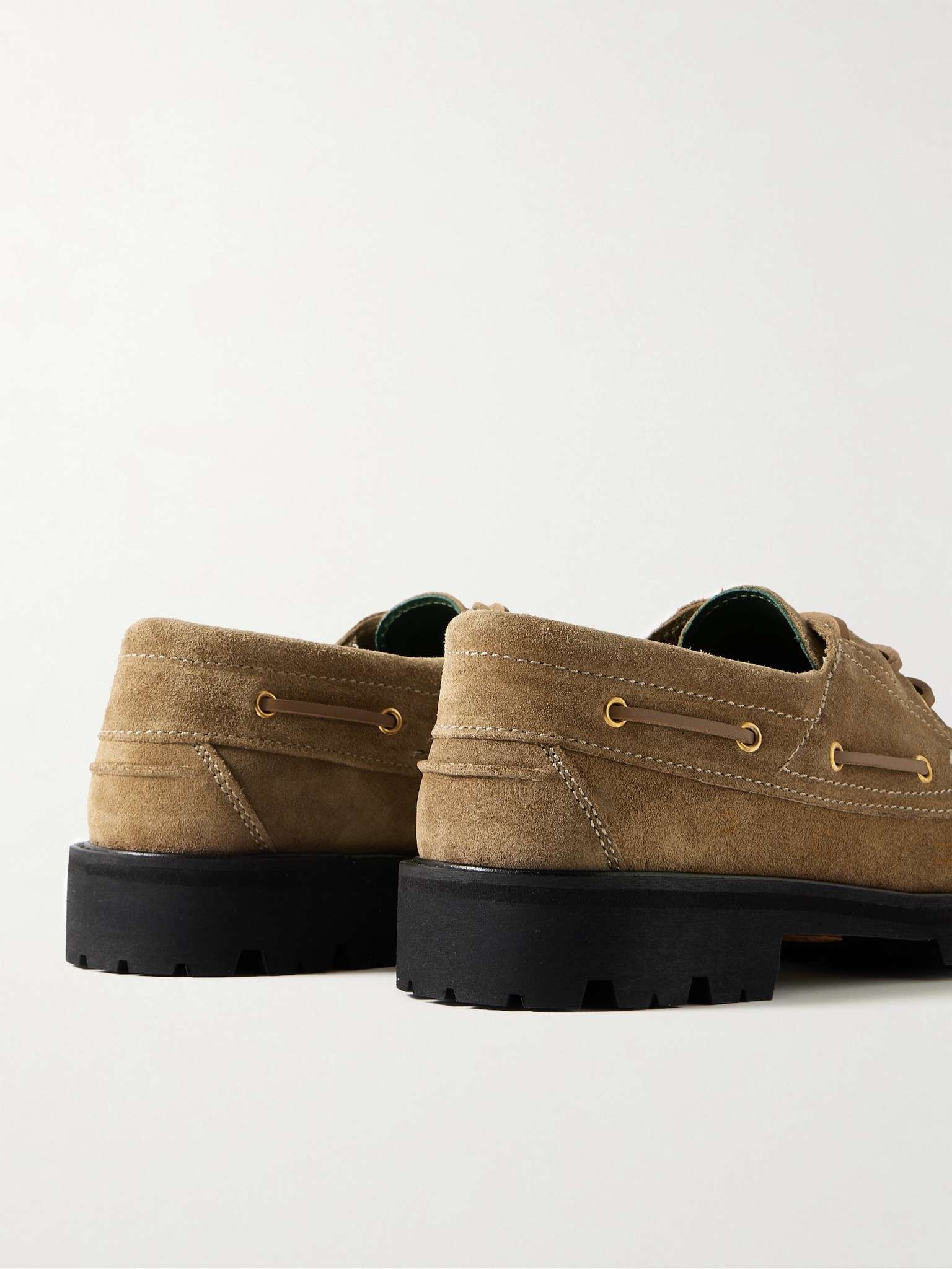 Aztec Suede Boat Shoes - 5