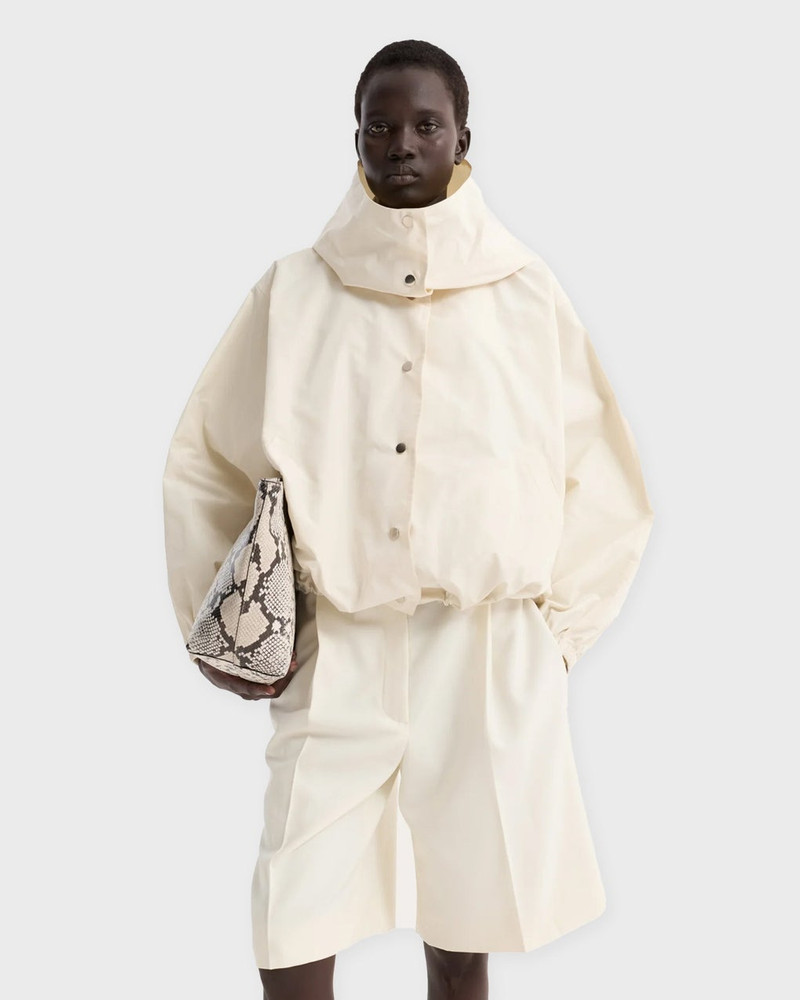 RÓHE Jacket Volume Silk-Blend Cream outlook