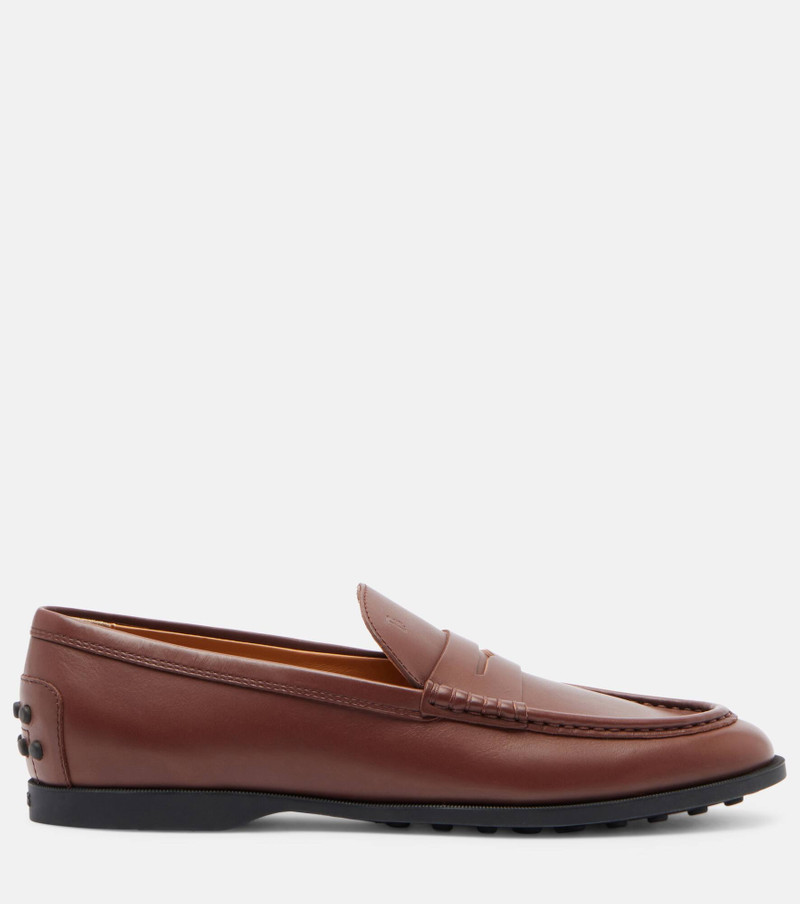 Gommino leather penny loafers 5