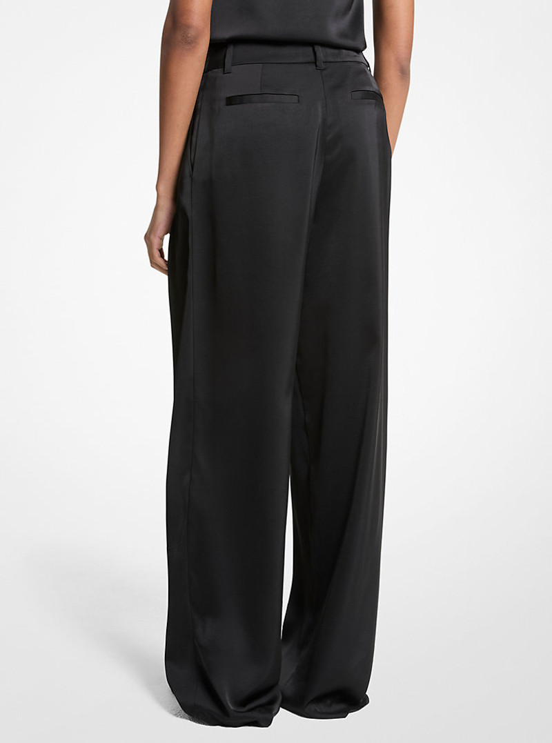 MICHAEL KORS Drapey Satin Wide Leg Pants outlook