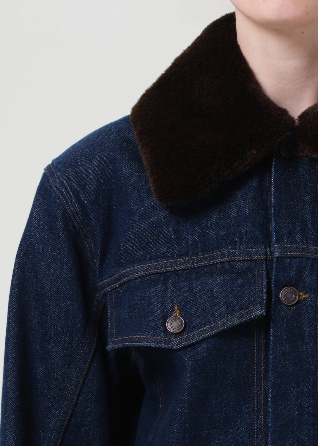 WALKER JACKET IN RINSE - 5