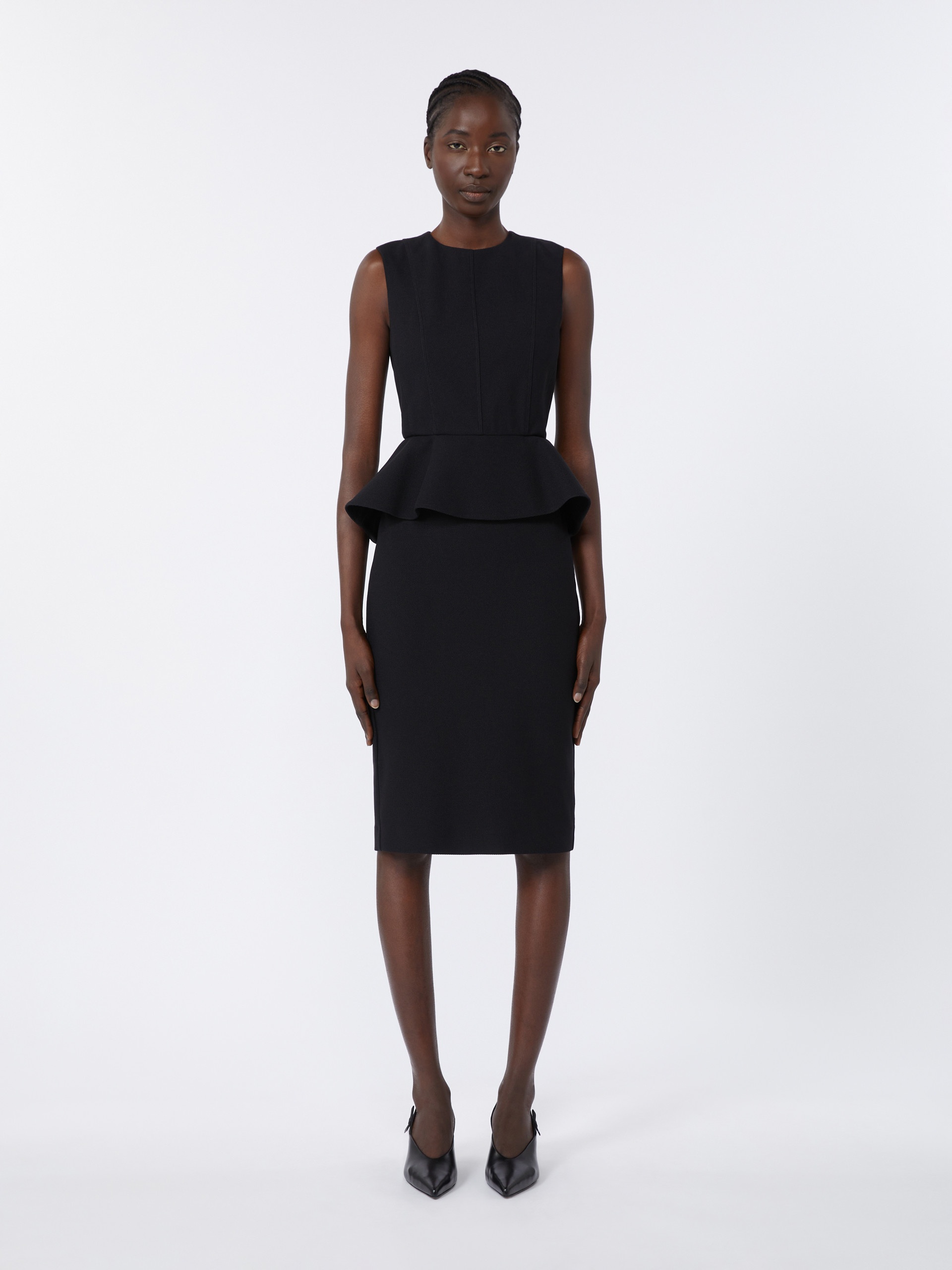 COSMOS Technical-jersey sheath dress - 3