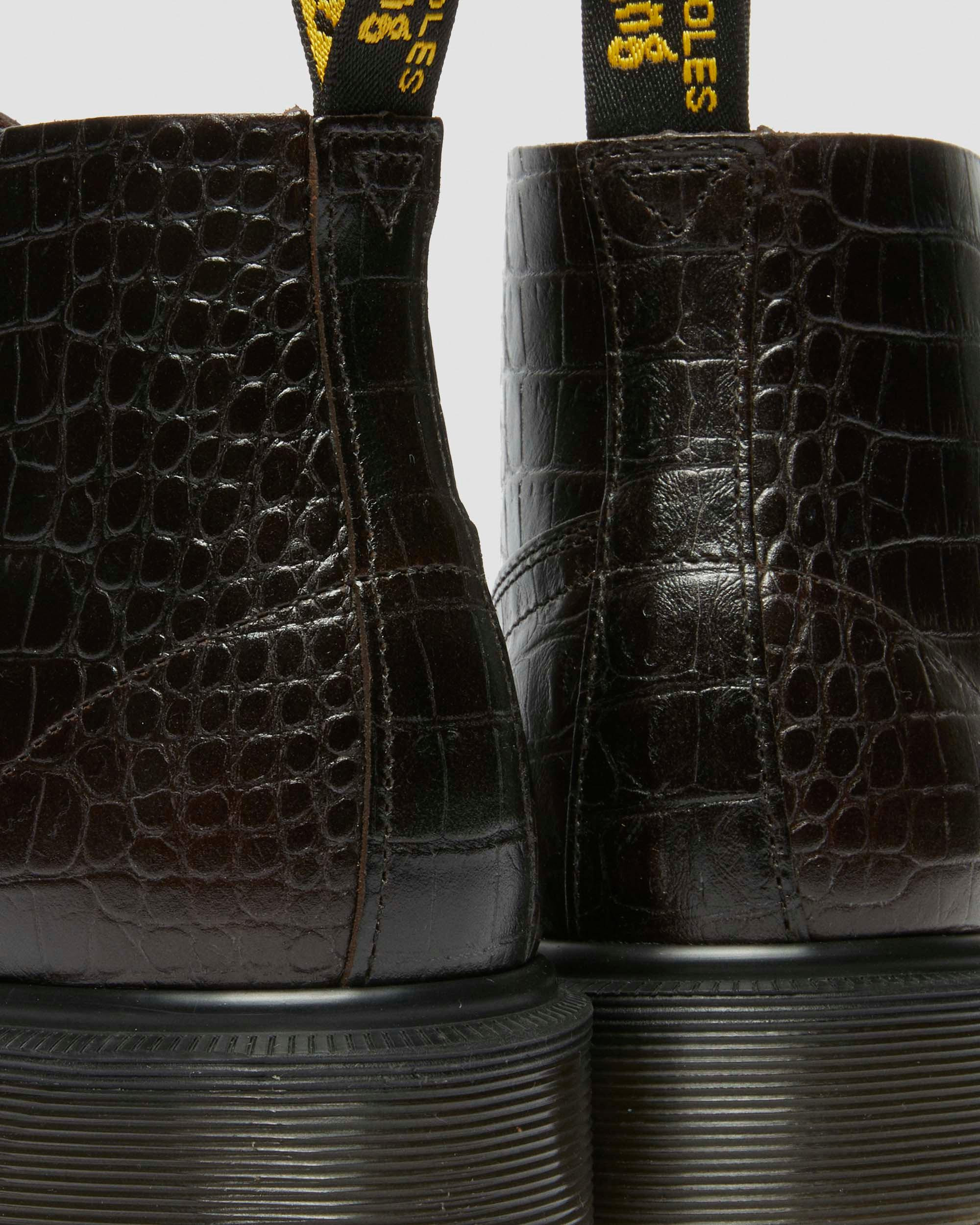 Church Crocodile Analine Leather Ankle Boots - 4