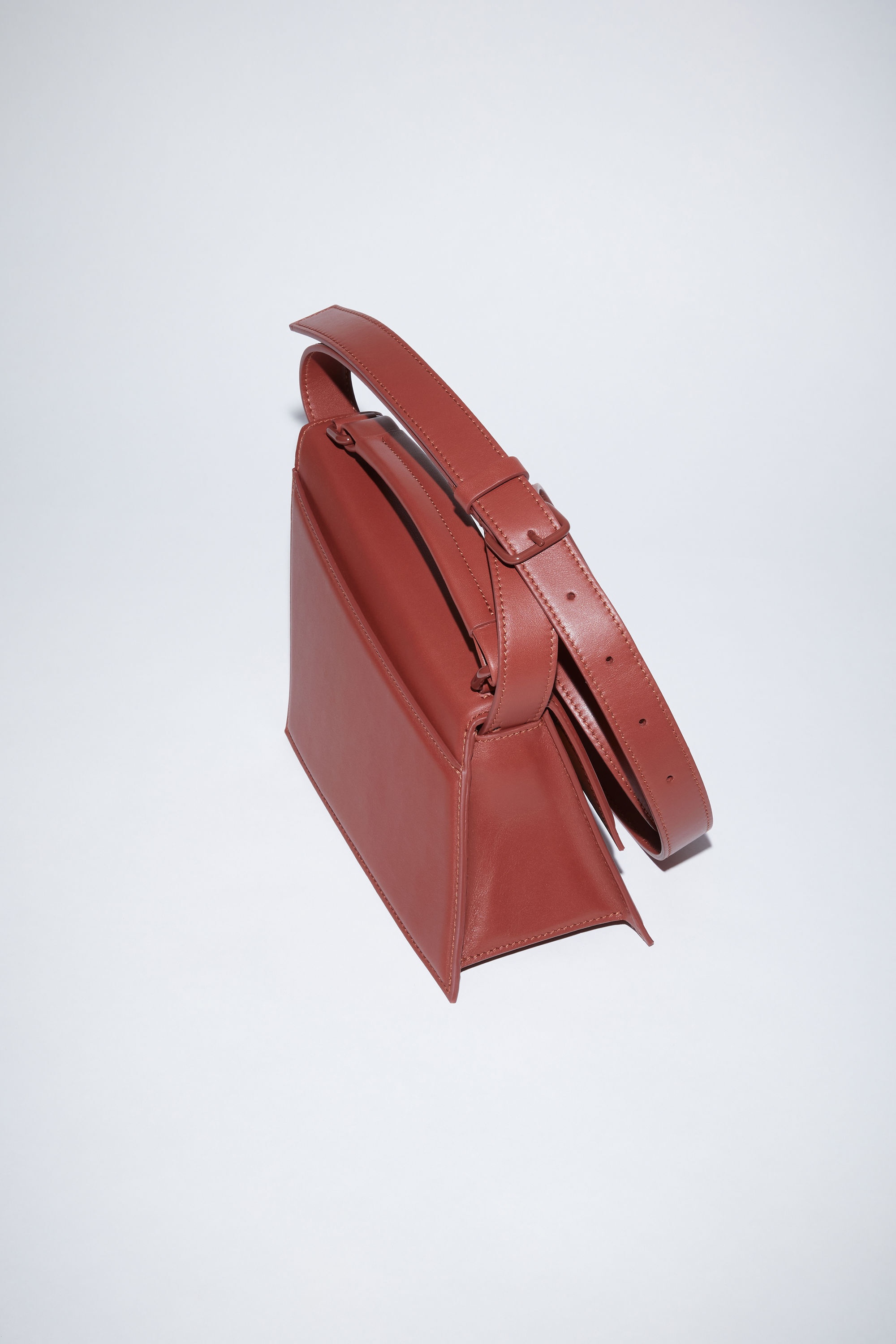 Distortion mini bag - Cognac brown - 2