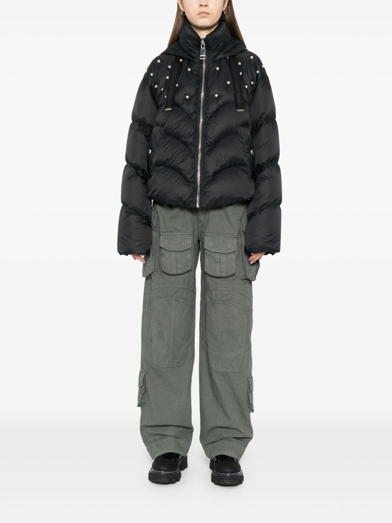 Khrisjoy Hug faux-pearl jacket outlook