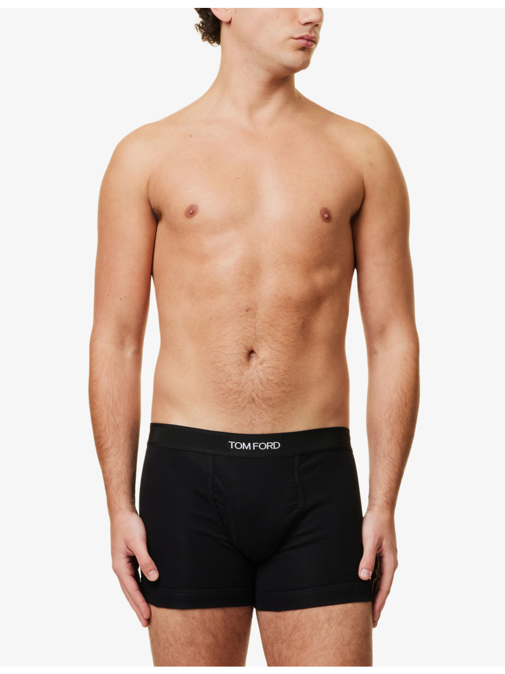 Logo-embroidered cotton-blend jersey boxers - 2