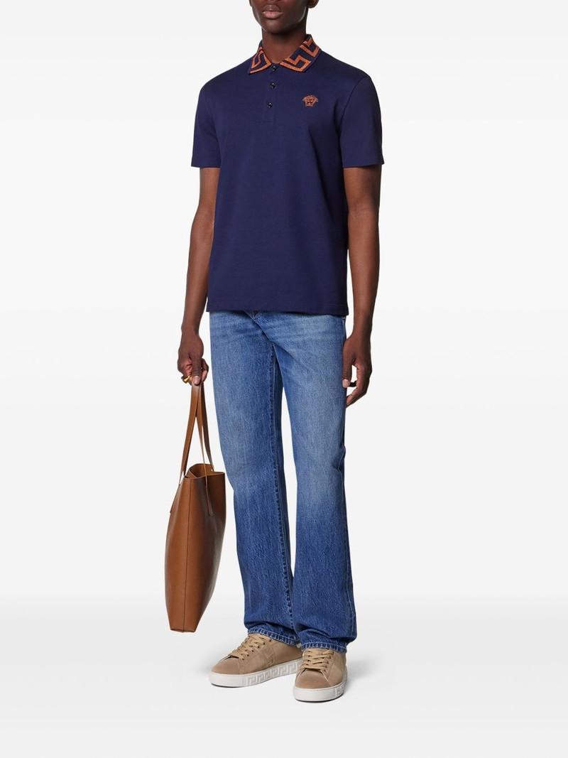 VERSACE Greca polo shirt outlook