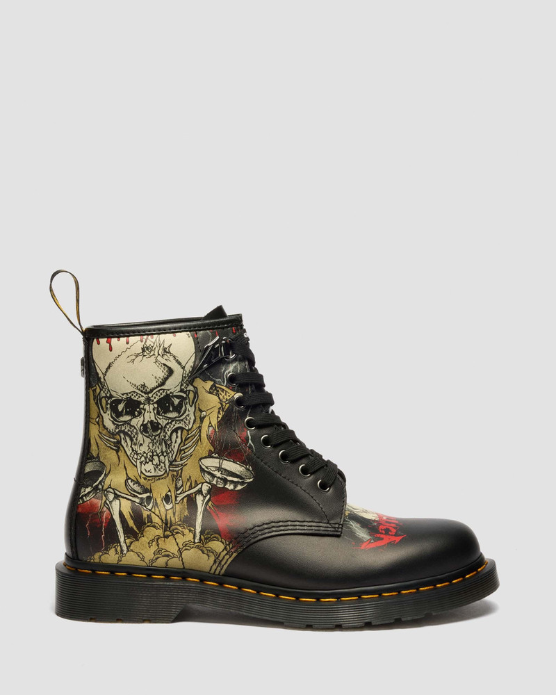 1460 Metallica 8-Eye Smooth Leather Boots - 1