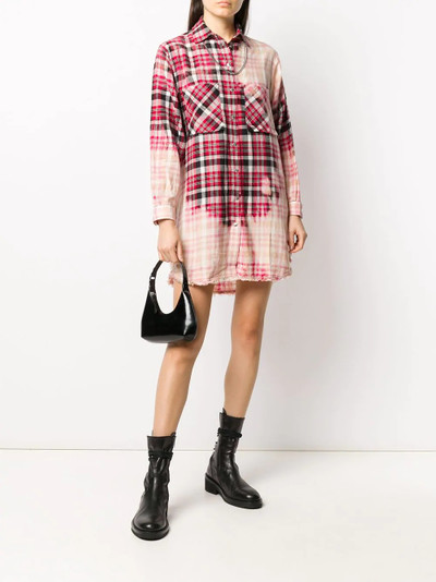 Diesel plaid check shirt outlook