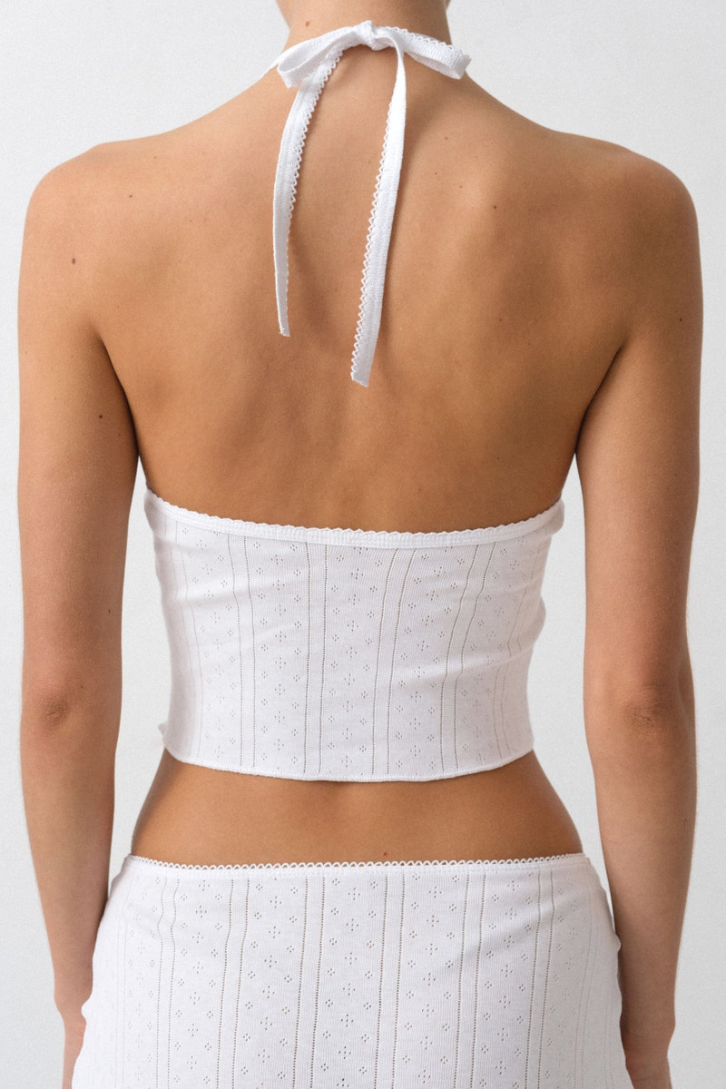 The Halter White 7