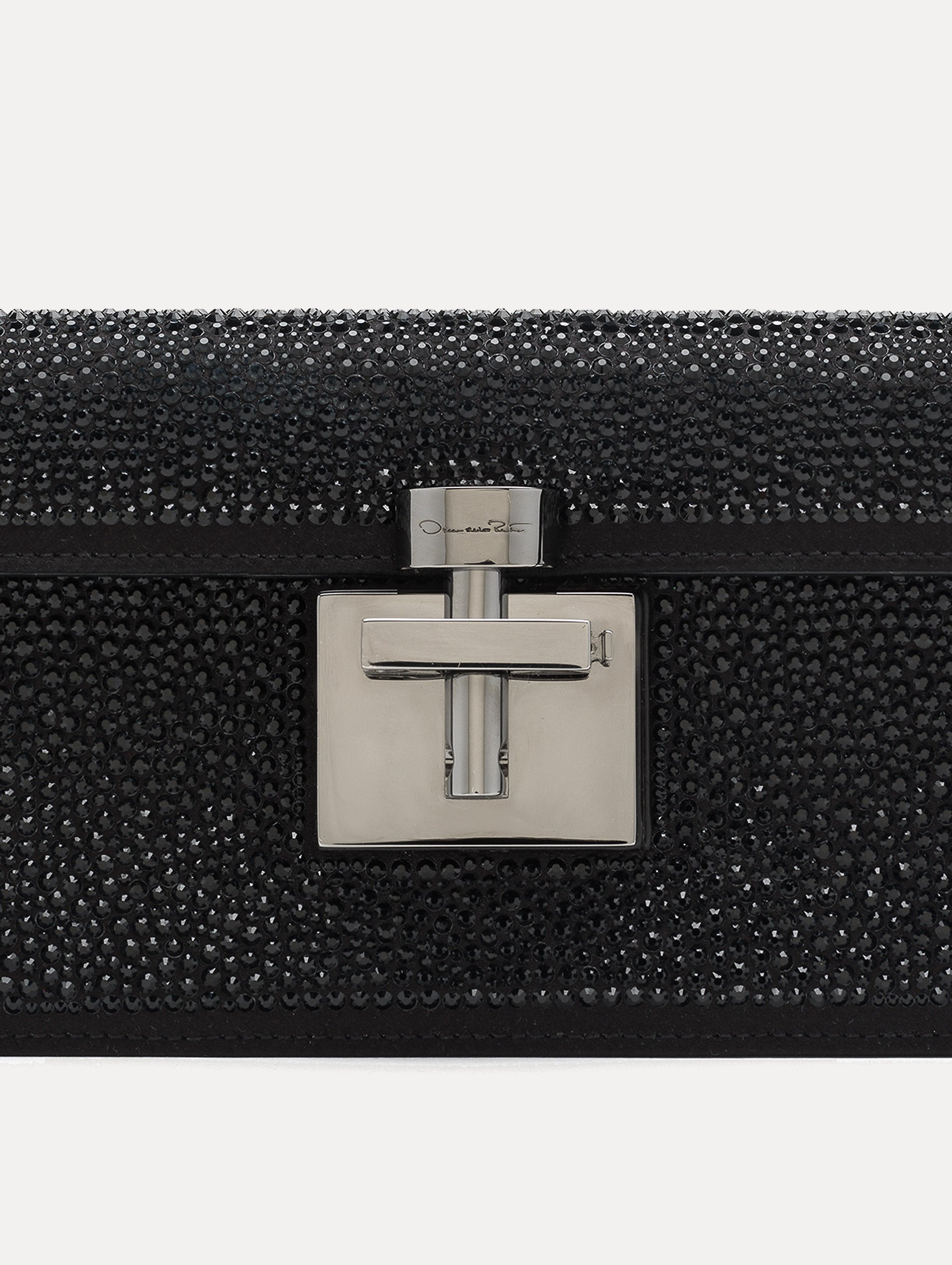 CRYSTAL PAVE ALIBI CLUTCH - 2