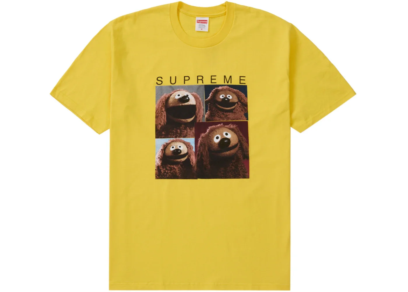 Supreme Rowlf Tee Yellow - 1
