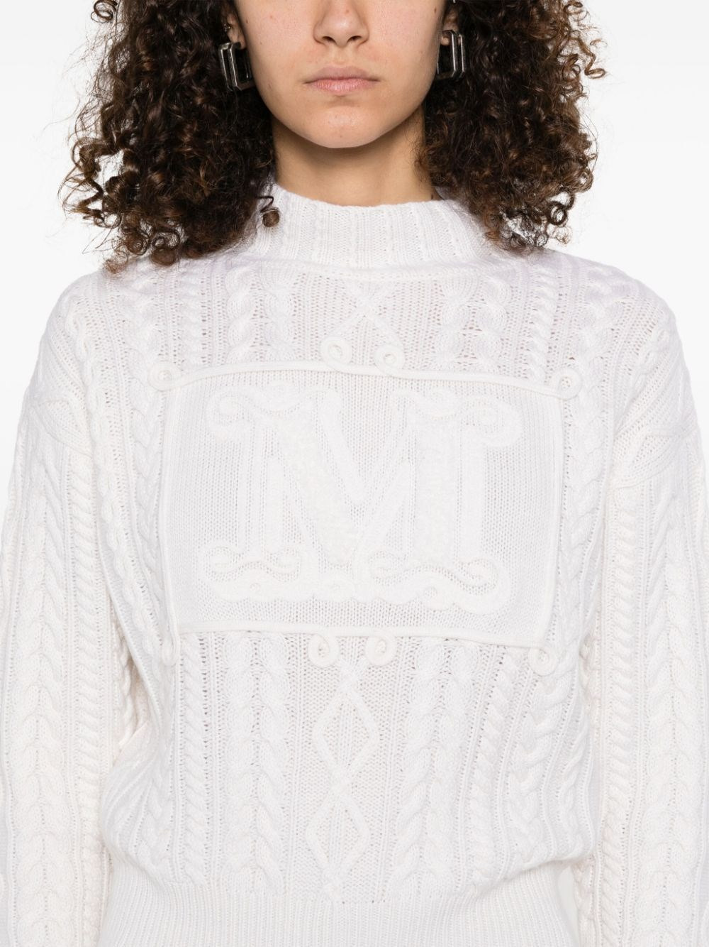 `Miranda` Round-Neck Sweater - 3