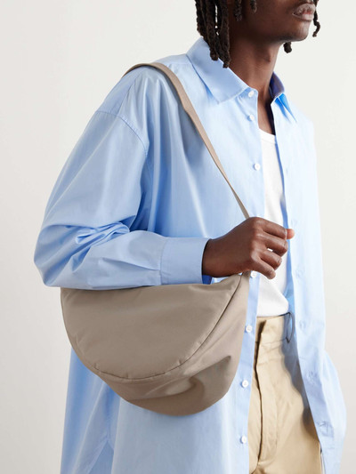 The Row Slouchy Banana Two Leather-Trimmed Nylon Belt Bag outlook