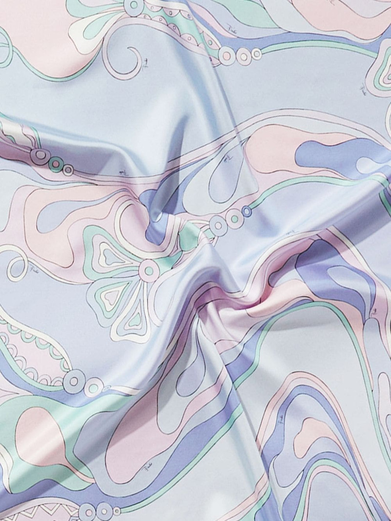 PUCCI large Orchidee-print silk scarf outlook