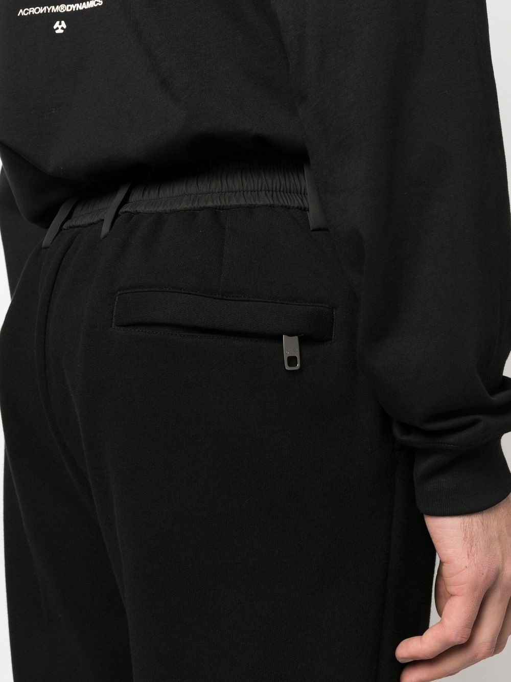 drawstring-fastening detail trousers - 5