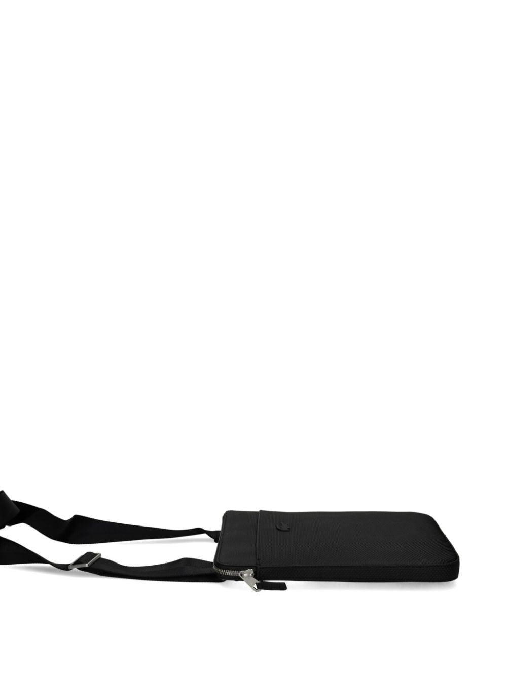 zip-up piqué bag - 5